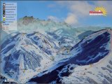 Skimapa Filzmoos 1 Zimní Alpy