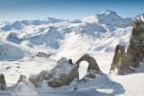 Tignes - ledovec Le Grande Motte 1 Zimní Alpy