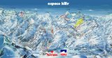 Skimapa Tignes 1 Zimní Alpy