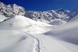 Macugnaga 1 Zimní Alpy