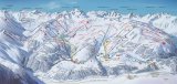 Skimapa Fendels 1 Zimní Alpy