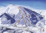 Skimapa Skiparadies Zauchensee – Flachauwinkel – Kleinarl 1 Zimní Alpy