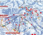 Skimapa Brixen im Thale 1 Zimní Alpy