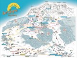 Skimapa Brunni 1 Zimní Alpy