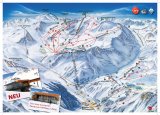 Skimapa Pitztal 1 Zimní Alpy