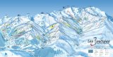 Skimapa Les Trois Vallées 1 Zimní Alpy