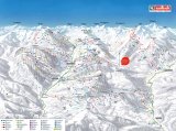 Skimapa Skicircus Saalbach Hinterglemm Leogang Fieberbrunn 1 Zimní Alpy