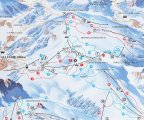 Skimapa Alleghe 1 Zimní Alpy