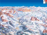 Skimapa St. Cristina 1 Zimní Alpy