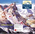 Skimapa Karwendel 2 Zimní Alpy