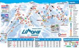 Skimapa Limone Piemonte 1 Zimní Alpy