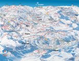 Skimapa Arlberg - St. Anton, Lech, Zürs 2 Zimní Alpy