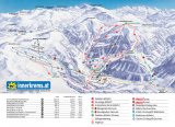 Skimapa Innerkrems 1 Zimní Alpy