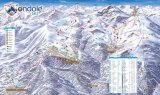 Skimapa Mondolè Ski 1 Zimní Alpy