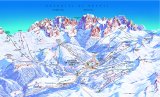 Skimapa Madonna di Campiglio 1 Zimní Alpy