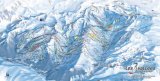Skimapa Val Thorens 2 Zimní Alpy