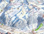 Skimapa Buffaure - Ciampac 1 Zimní Alpy