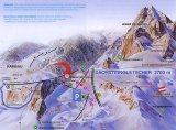 Skimapa Dachstein-ledovec 1 Zimní Alpy