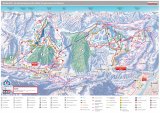 Skimapa Brandnertal 1 Zimní Alpy