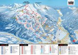 Skimapa Bormio 1 Zimní Alpy