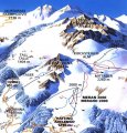Skimapa Tarscher Alm - Latsch 1 Zimní Alpy