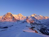 Eiger, Mönch a  Jungfrau Top Ski Region 1 Zimní Alpy