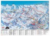 Skimapa Samnaun / Silvretta Arena 1 Zimní Alpy