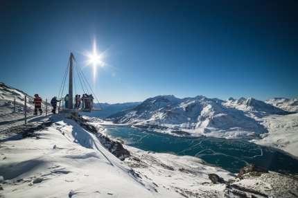 Val Cenis a Termignon Zimní Alpy
