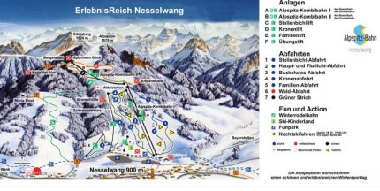 Alpspitze/Edelsberg (Nesselwang) Zimní Alpy