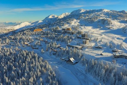 Chamrousse Zimní Alpy