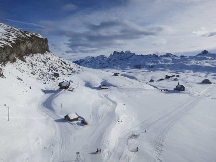 Melchsee-Frutt Zimní Alpy