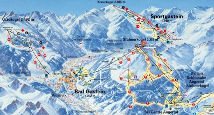 Sportgastein Zimní Alpy