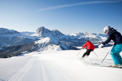 Val Gardena / Gröden Zimní Alpy