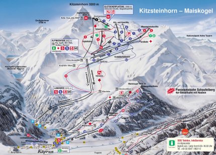 Ledovec Kitzsteinhorn (Kaprun) Zimní Alpy