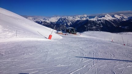 Serre Chevalier Zimní Alpy