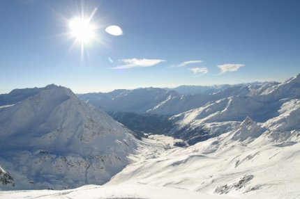 Val Senales / Schnalstal Zimní Alpy