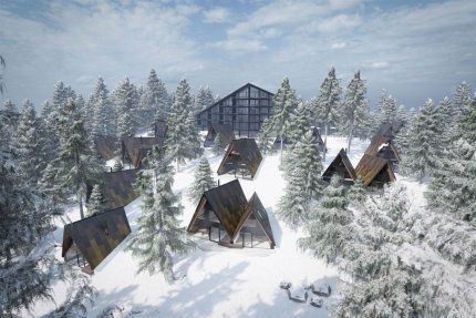 TRIFORÊT alpin.resort Zimní Alpy
