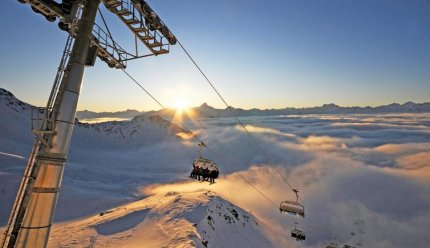 Matrei, Kals am Grossglockner Zimní Alpy