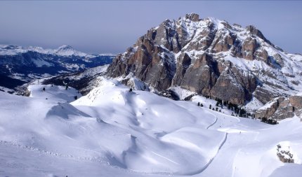 Alta Badia Zimní Alpy