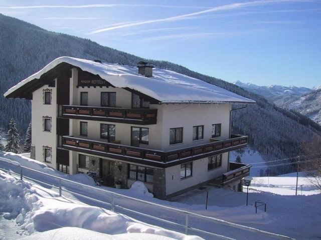 Pension Rötelstein Zimní Alpy