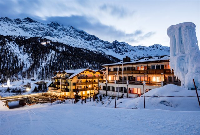 Hotel Paradies Pure Mountain Resort Zimní Alpy
