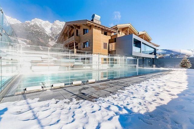 Hotel Riederalm Zimní Alpy