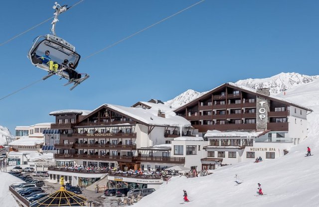 Relais & Châteaux TOP Hotel Hochgurgl Zimní Alpy