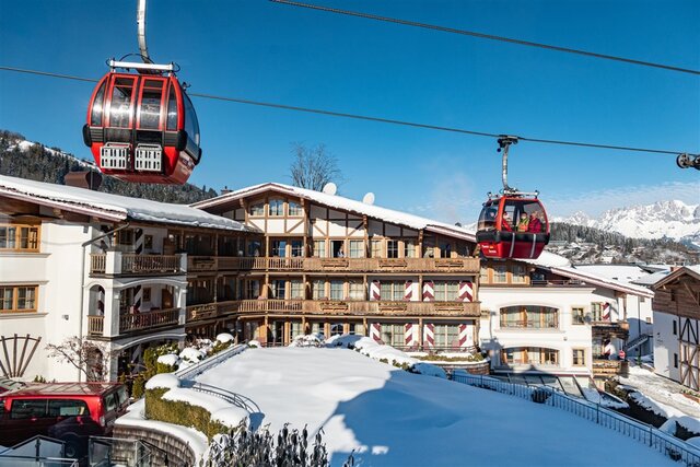Hotel Kaiserhof Kitzbühel Zimní Alpy