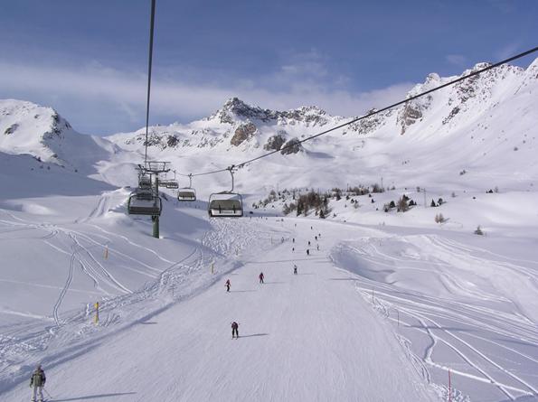 Passo Tonale - Ponte di Legno - Temú Zimní Alpy