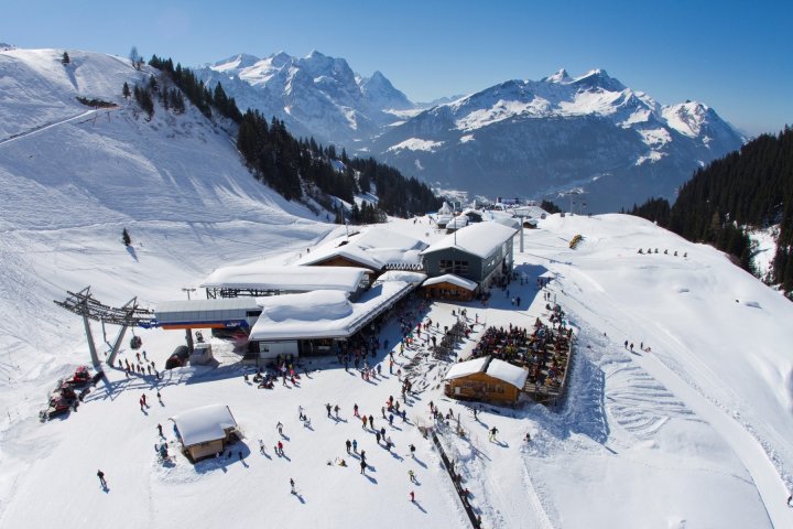 Meiringen / Hasliberg Zimní Alpy