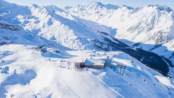 Ischgl - Paznauntal Zimní Alpy