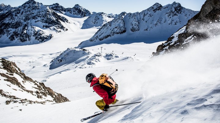 Pitztal Zimní Alpy