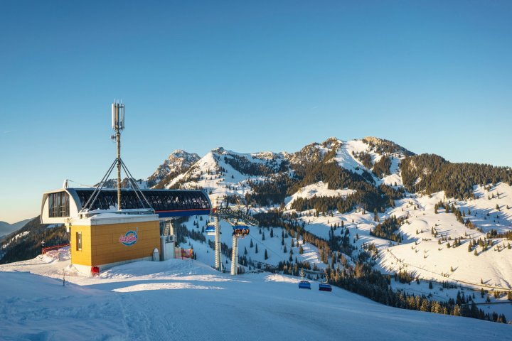 Bayrischzell s  Wendelstein a  Sudelfeld Zimní Alpy