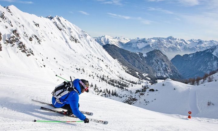 Brandnertal Zimní Alpy